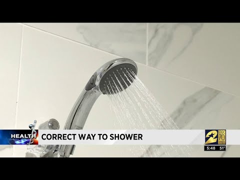 Correct Way To Shower