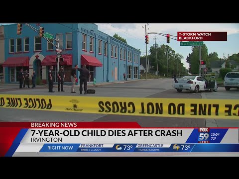 IMPD: Child dead, 2 adults in critical condition after crash at crosswalk on city&#039;s east side