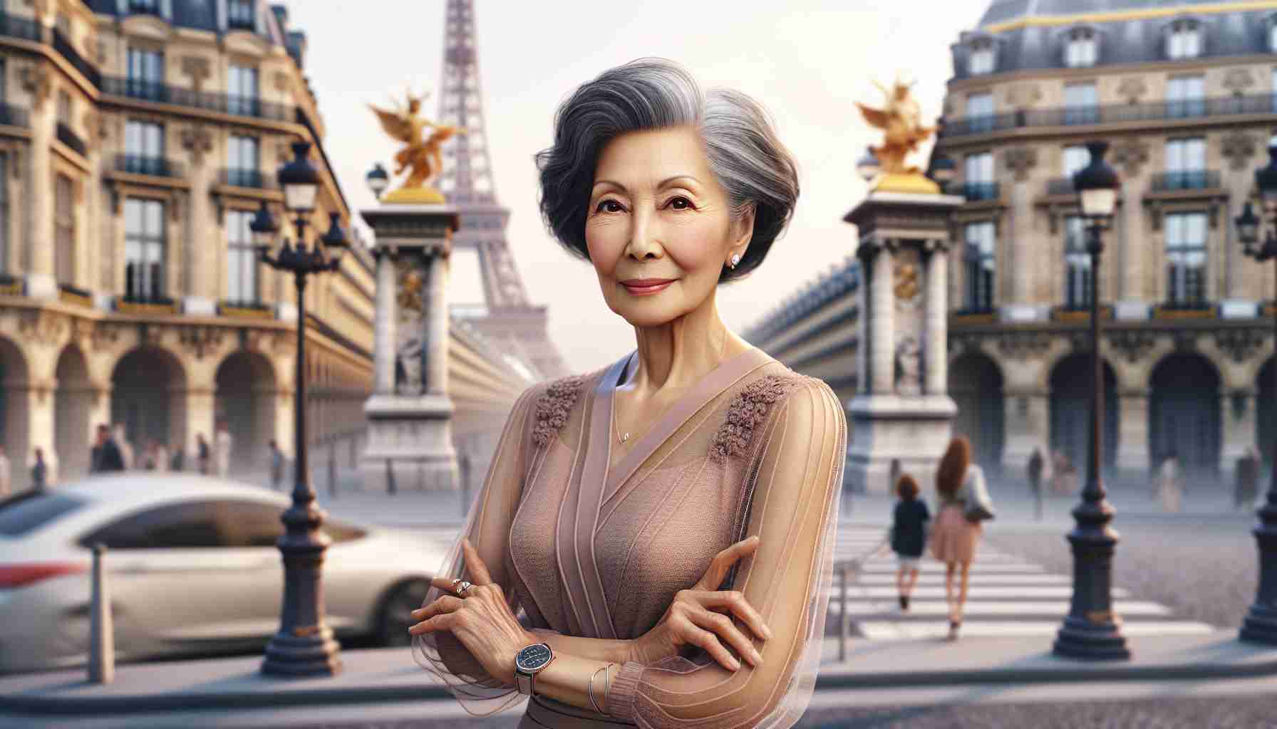 Do You Believe in Natural Beauty? This 82-Year-Old Stuns in Paris!