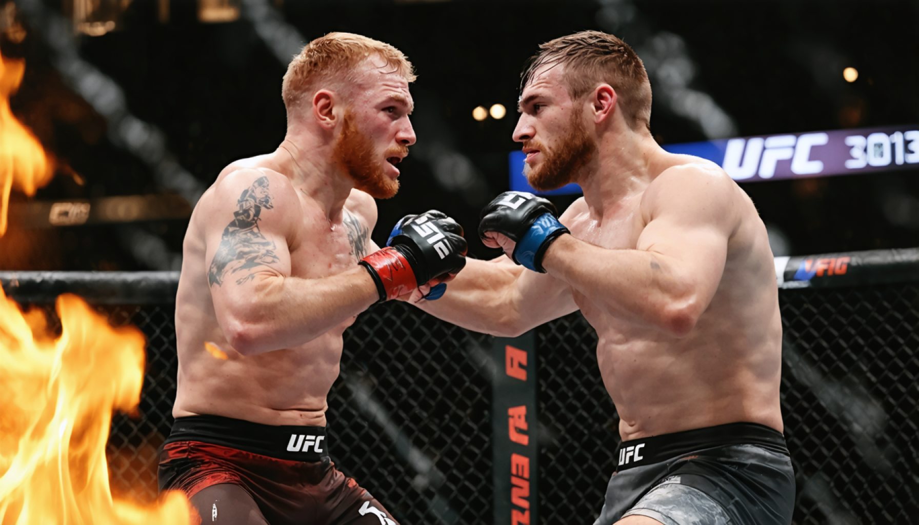 Ohnivý souboj: Gaethje a Fiziev bojují o dominanci na UFC 313