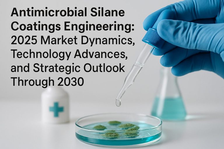 Engenharia de Revestimentos de Silano Antimicrobiano: Dinâmicas de Mercado de 2025, Avanços Tecnológicos e Perspectivas Estratégicas até 2030