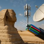 Egiptova digitalna eksplozija: širitev optičnih vlaknov, ambicije 5G in satelitska povezljivost